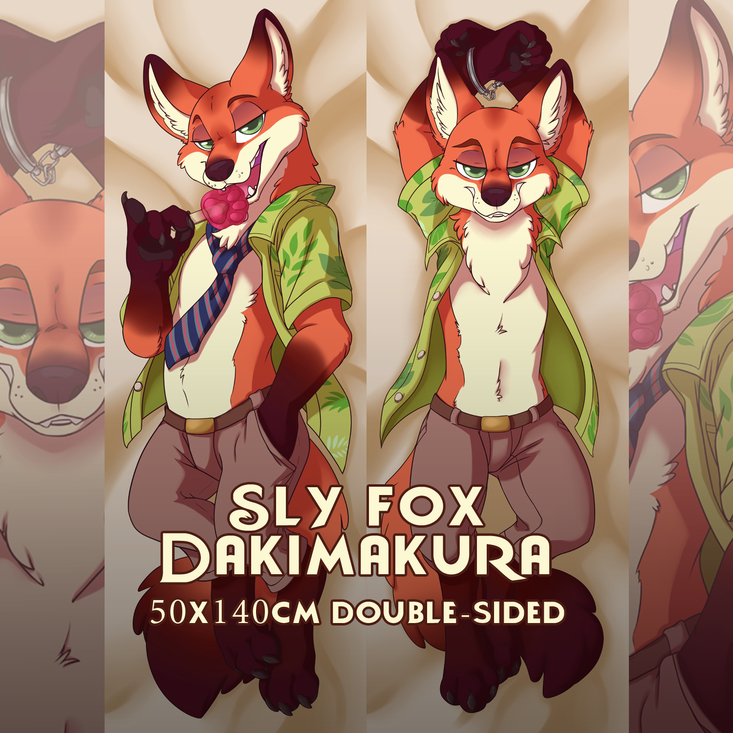 Fox dakimakura clearance